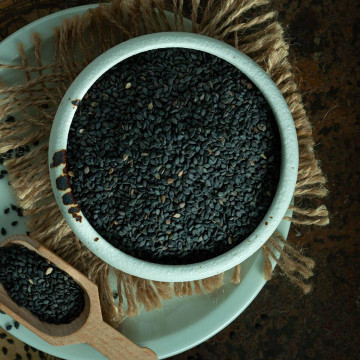Terre d'épice sesame noir en graines